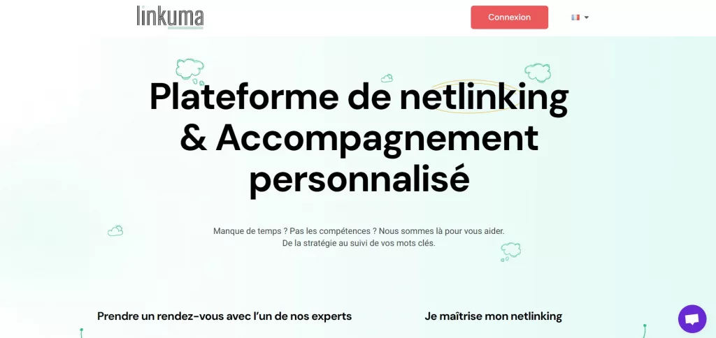 Linkuma page accueil