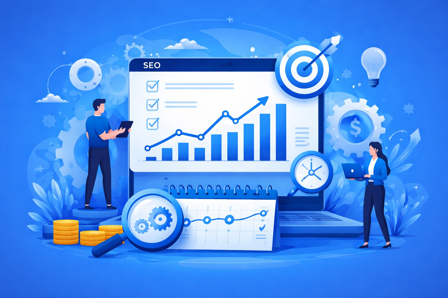 Balise meta robots : maîtriser l'indexation de vos pages 7 Plan d'action SEO structuré, illustrant la logique de tri et de priorisation de l'indexation