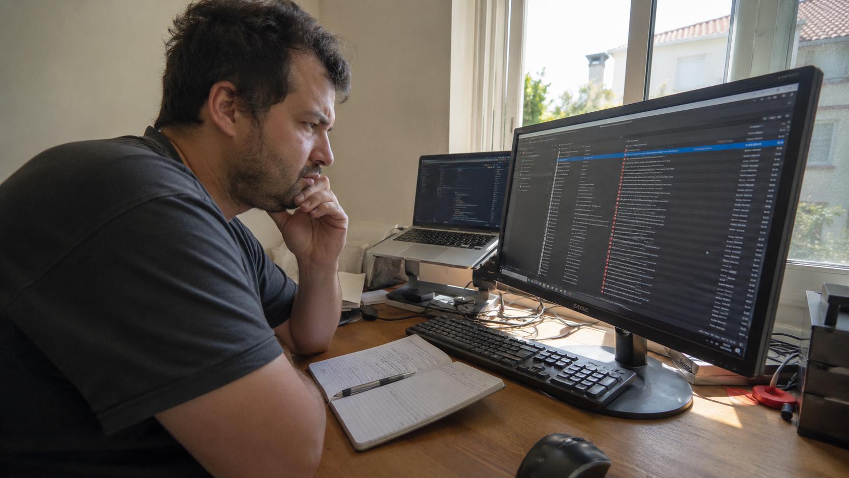 Consultant repérant les contenus à relancer dans une liste de données après publication pour piloter leur diffusion